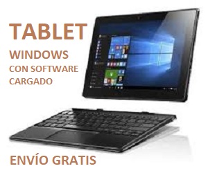 Tablet Windows Pulgadas con Teclado Punto de Venta Profesional